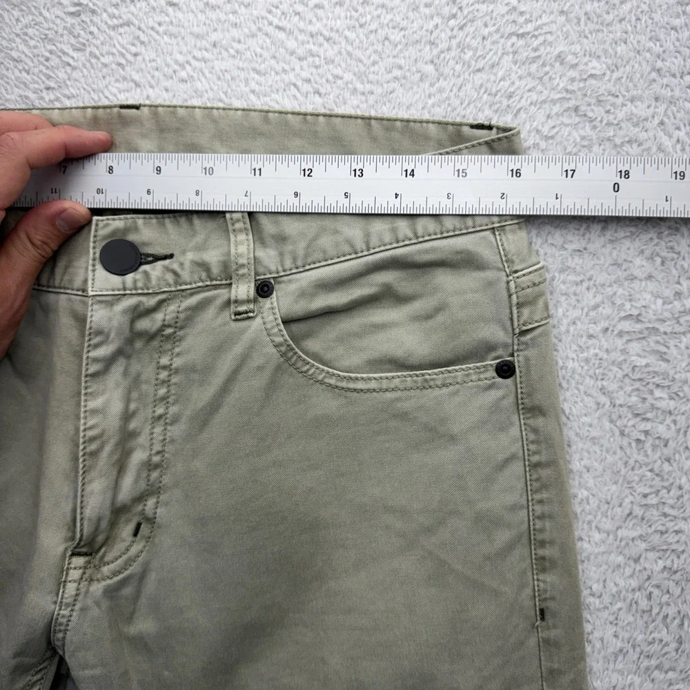 Armani Exchange J130 Skinny Fit Chino Pants Mens 31 Olive Green Stretch‎ Twill
